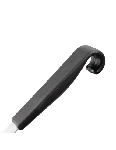 Louche manche noir Vogue 34 cm - inox 120ml