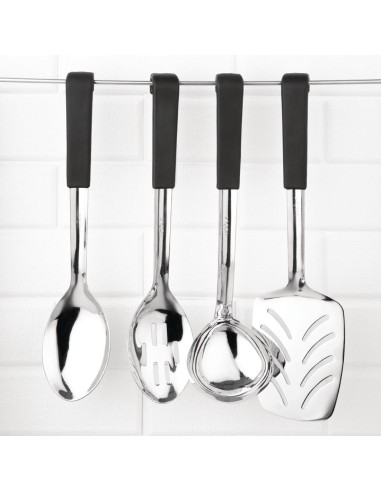 Louche manche noir Vogue 34 cm - inox 120ml