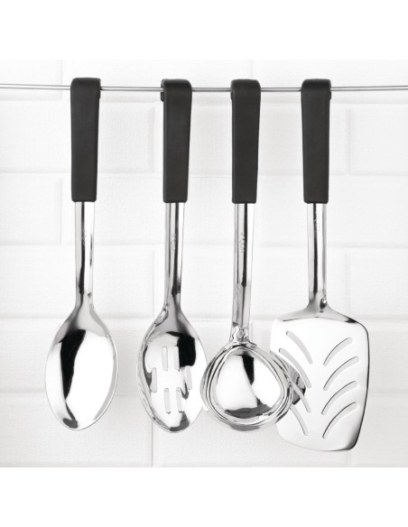 Louche manche noir Vogue 34 cm - inox 120ml