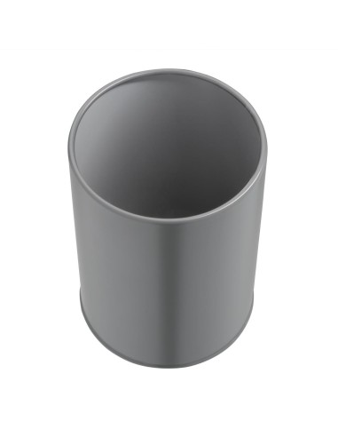 Récipient à couverts galvanisé gris Olympia - 1,37 L