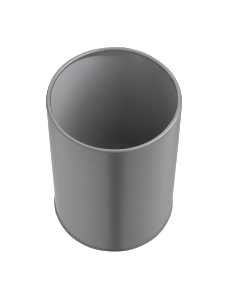 Récipient à couverts galvanisé gris Olympia - 1,37 L