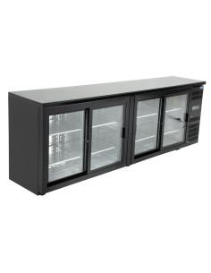 Arrière-bar 4 portes Polar Série U - 698 L, 320W