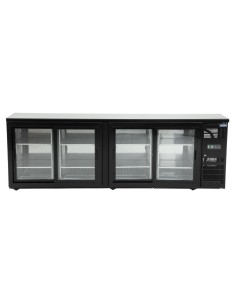 Arrière-bar 4 portes Polar Série U - 698 L, 320W 2