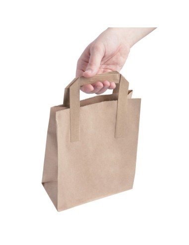Petits sacs en papier recyclé Fiesta Compostable - Lot de 250
