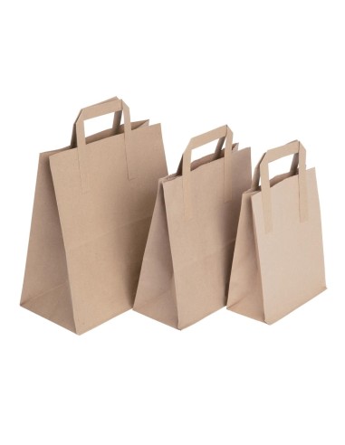 Petits sacs en papier recyclé Fiesta Compostable - Lot de 250