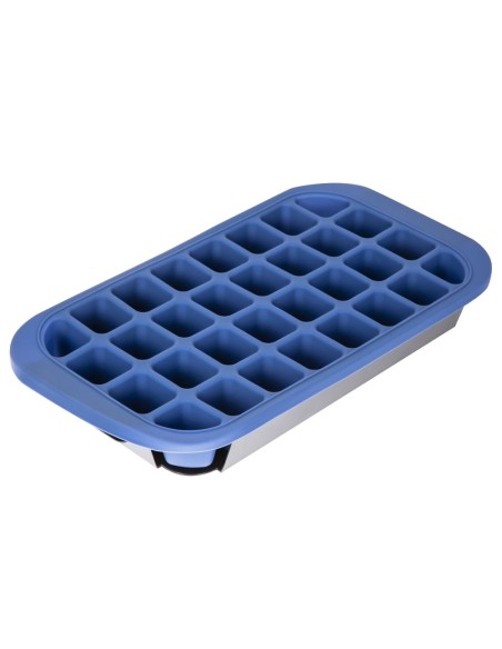 Bac à glaçons silicone Jeray - 32 cubes, bleu