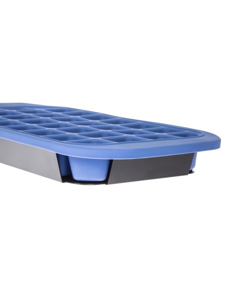 Bac à glaçons silicone Jeray - 32 cubes, bleu
