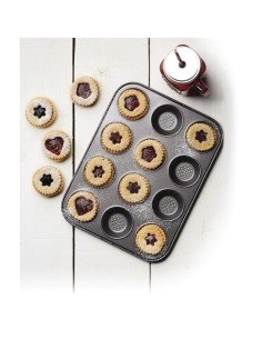 Plaque antiadhésive Masterclass Crusty Bake 12 godets 2