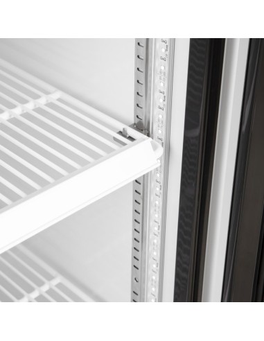 Refroidisseur à bouteilles Slimline Polar Série G noir - 300 L