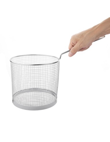 Panier à spaghetti inox Vogue 180mm - robuste et pratique