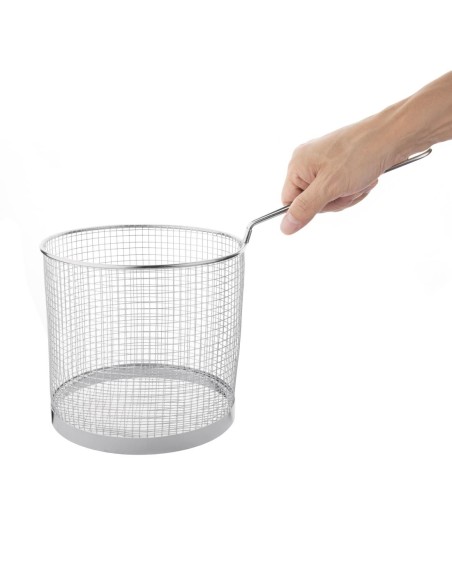 Panier à spaghetti inox Vogue 180mm - robuste et pratique