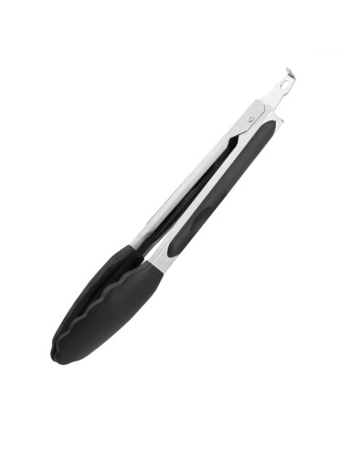 Pince en silicone Vogue 230mm - inox et silicone