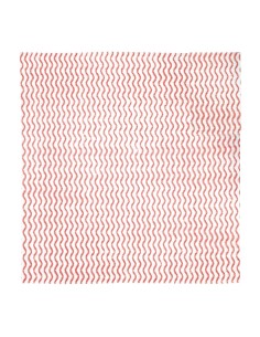 Chiffons non tissés Jantex rouges - rouleau 100 pcs 2