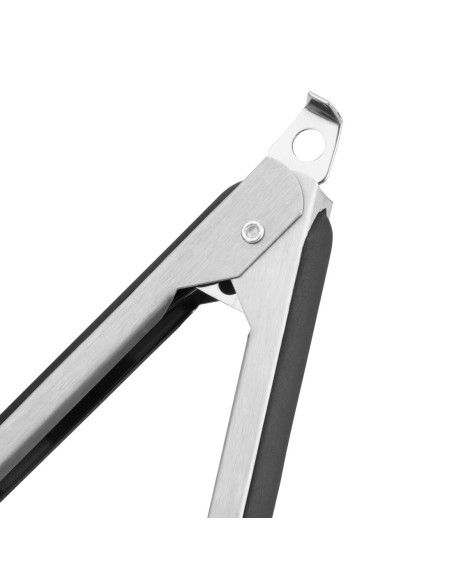 Pince en silicone Vogue 230mm - inox et silicone