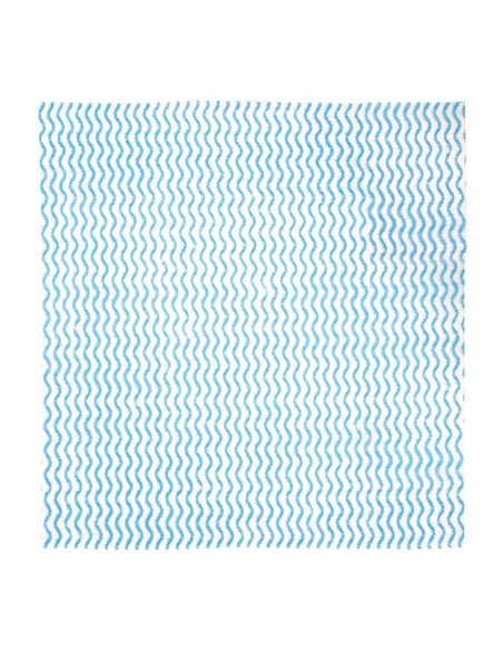 Chiffons non tissés Jantex bleus - rouleau 100