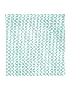 Chiffons non tissés Jantex verts - rouleau 100 pcs 2