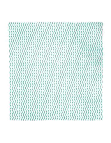 Chiffons non tissés Jantex verts - rouleau 100 pcs