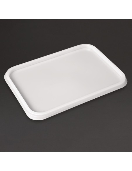 Couvercles Vogue 2L/4L - Lot de 15, blanc