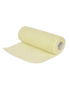 Chiffons non tissés Jantex jaunes - 100 pcs