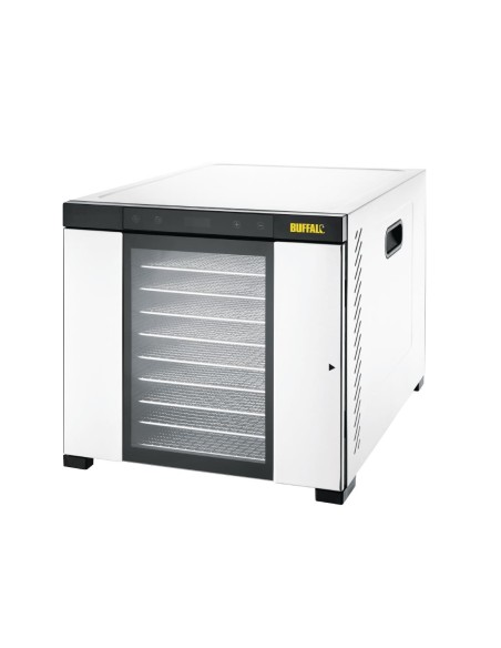 Déshydrateur alimentaire inox Buffalo 1kW - 10 plateaux
