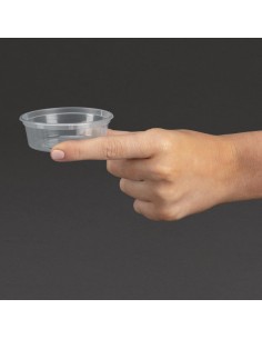 Pots à sauce micro-ondables Fiesta 50 ml - lot de 100 2