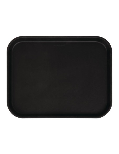 Plateau antidérapant Cambro 45,7 cm - Fibre de verre noir