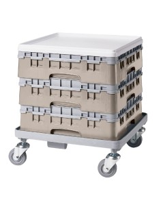 Chariot Camrack Cambro pour casiers à vaisselle - 187x530x545 mm 2