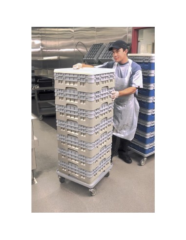 Chariot Camrack Cambro pour casiers à vaisselle - 187x530x545 mm