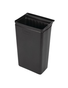 Poubelle pour chariot de service Cambro 30 L - Noir