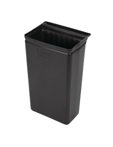 Poubelle pour chariot de service Cambro 30 L - Noir