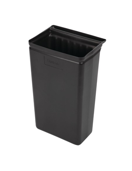 Poubelle pour chariot de service Cambro 30 L - Noir