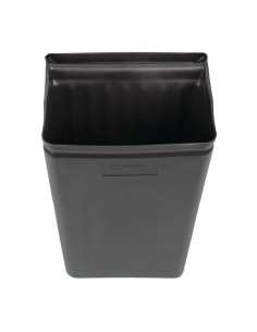 Poubelle pour chariot de service Cambro 30 L - Noir 2
