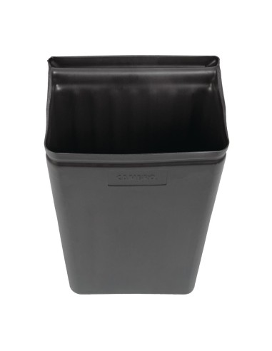 Poubelle pour chariot de service Cambro 30 L - Noir