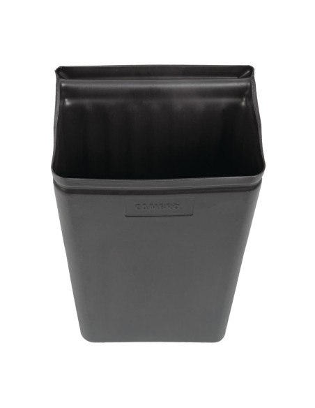 Poubelle pour chariot de service Cambro 30 L - Noir