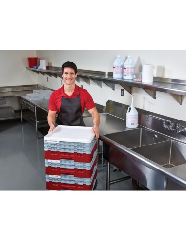 Couvercle Camrack Cambro - Protection hygiénique pour casiers