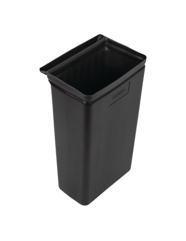 Poubelle pour chariot de service Cambro 30 L - Noir