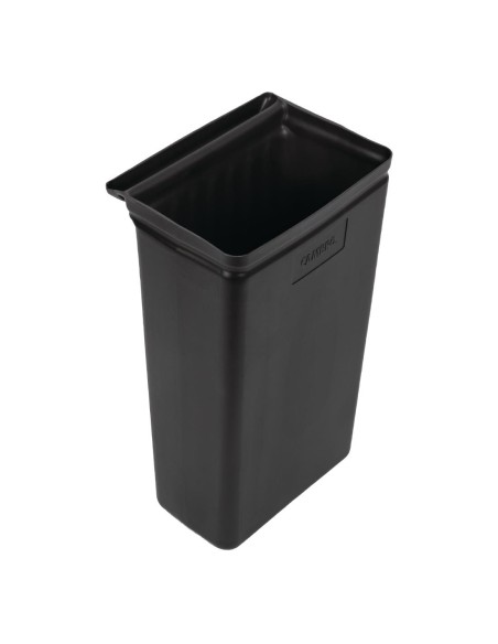 Poubelle pour chariot de service Cambro 30 L - Noir