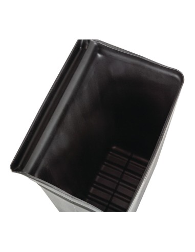 Poubelle pour chariot de service Cambro 30 L - Noir