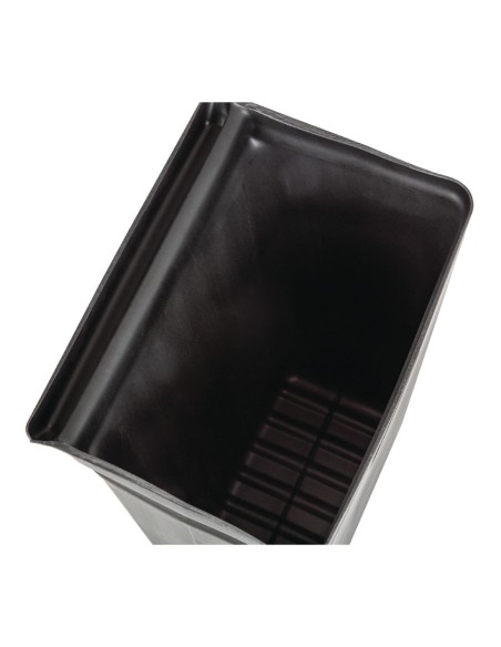 Poubelle pour chariot de service Cambro 30 L - Noir