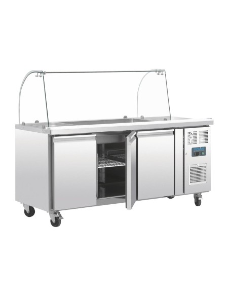 Comptoir réfrigéré GN 3 portes Polar Série U