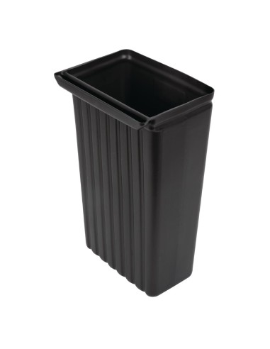 Poubelle pour chariot de service Cambro 30 L - Noir