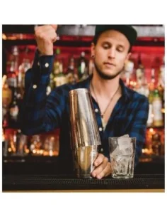 Shaker à cocktail inox 2 pièces Mezclar et Boston Beaumont 2