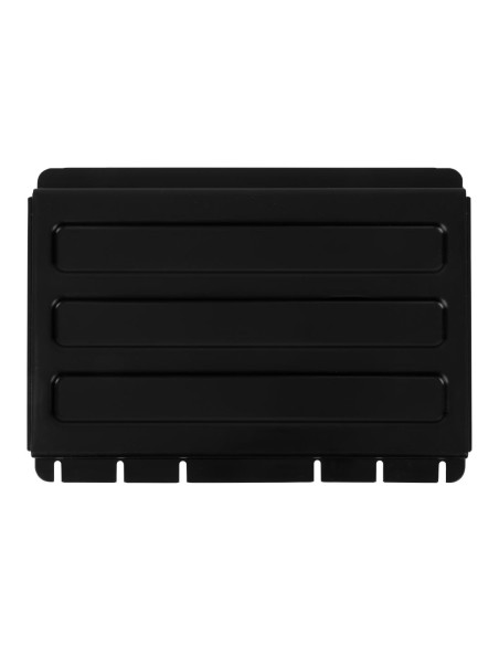 Jeu de panneaux d'étagère pour chariot Cambro - Noir