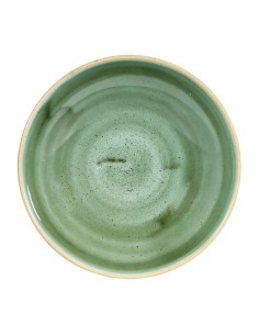 Assiettes coupes Churchill Stonecast Samphire Green 182mm