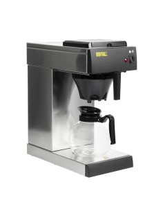 Machine à café filtre Buffalo 2 L inox - rapide et durable