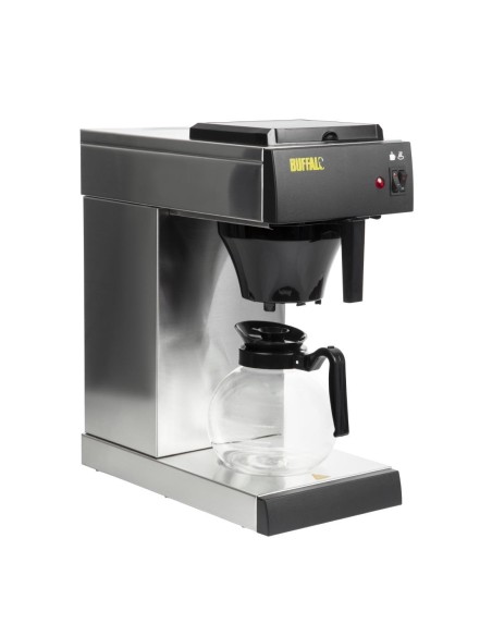 Machine à café filtre Buffalo 2 L inox - rapide et durable