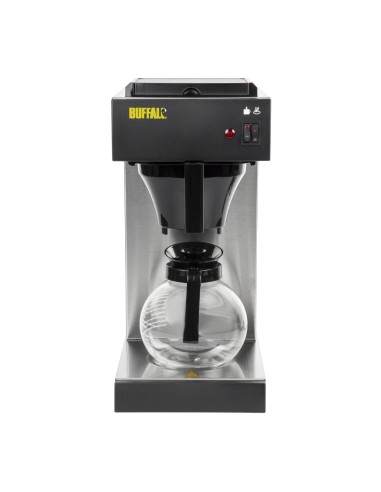 Machine à café filtre Buffalo 2 L inox - rapide et durable