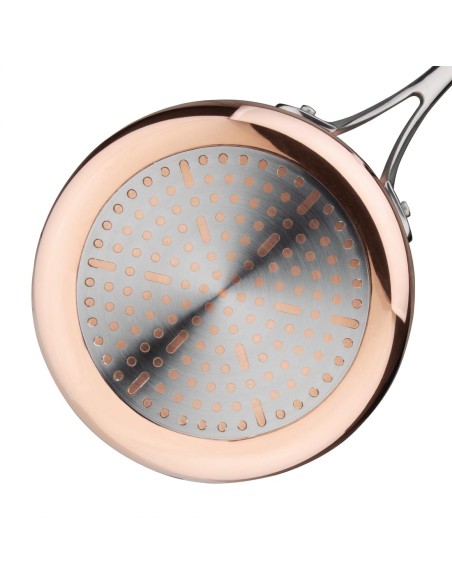 Casserole triple paroi cuivre induction Vogue 160mm - 1,5 L