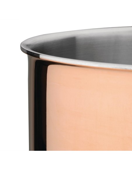 Casserole triple paroi cuivre induction Vogue 160mm - 1,5 L