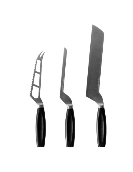 Couteau à fromage pâte molle Boska 140 mm - manche noir